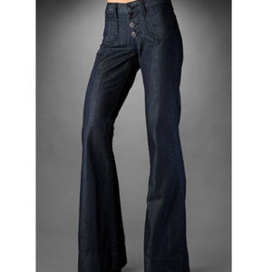 True Religion Dark Blue Flare Jeans